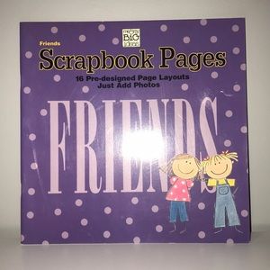 Friends scrapbook pages